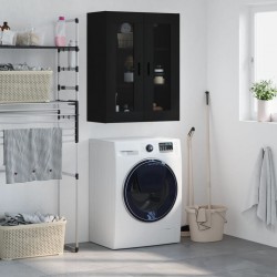 Sonata H Стенен шкаф черен 69,5x34x90 см - Шкафове, Витрини, Модулни секции