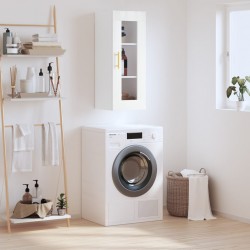 Sonata H Стенен шкаф бял 34,5x34x90 см - Шкафове, Витрини, Модулни секции
