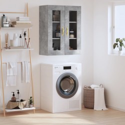 Sonata H Стенен шкаф бетонно сив 69,5x34x90 см - Шкафове, Витрини, Модулни секции