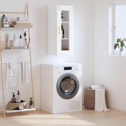 Sonata H Стенен шкаф бял гланц 34,5x34x90 см - Шкафове, Витрини, Модулни секции