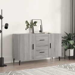 Sonata H Сайдборд, Сив сонома, 100x36x60 см, инженерно дърво - Шкафове, Витрини, Модулни секции