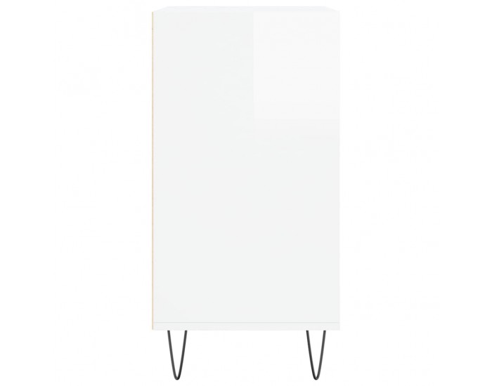 Sonata H Бюфет бял гланц 57x35x70 см инженерно дърво