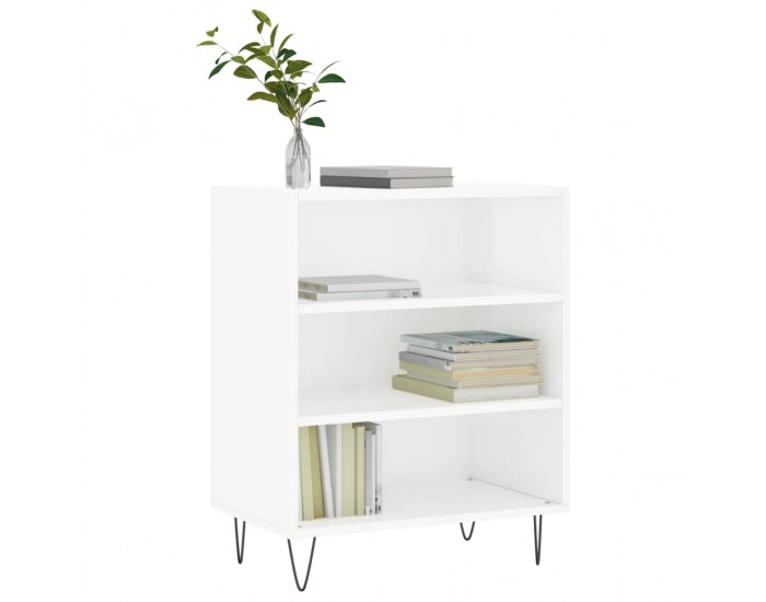 Sonata H Бюфет бял гланц 57x35x70 см инженерно дърво