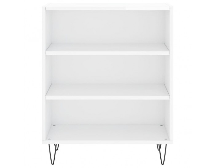 Sonata H Бюфет бял гланц 57x35x70 см инженерно дърво