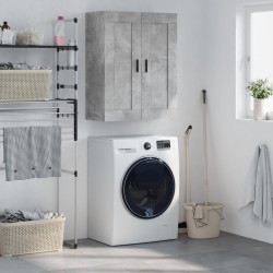 Sonata H Стенен шкаф бетонно сив 69,5x34x90 см инженерно дърво - Шкафове, Витрини, Модулни секции