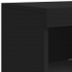 Sonata H Сайдборд с LED светлини, черен, 181,5x37x100 см Sonata H Сайдборд с LED светлини, черен, 181,5x37x100 см