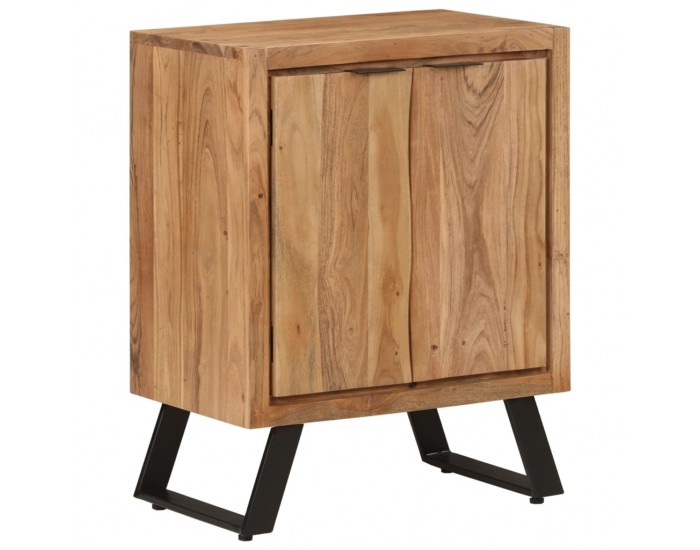 Sonata H Сайдборд с 2 врати, 55x36x72 см, акациево дърво масив Sonata H Сайдборд с 2 врати, 55x36x72 см, акациево дърво масив