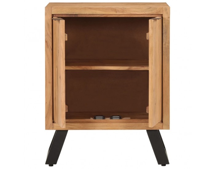Sonata H Сайдборд с 2 врати, 55x36x72 см, акациево дърво масив Sonata H Сайдборд с 2 врати, 55x36x72 см, акациево дърво масив