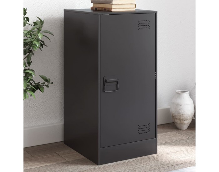 Sonata H Бюфет, черен, 34,5x39x73 см, стомана