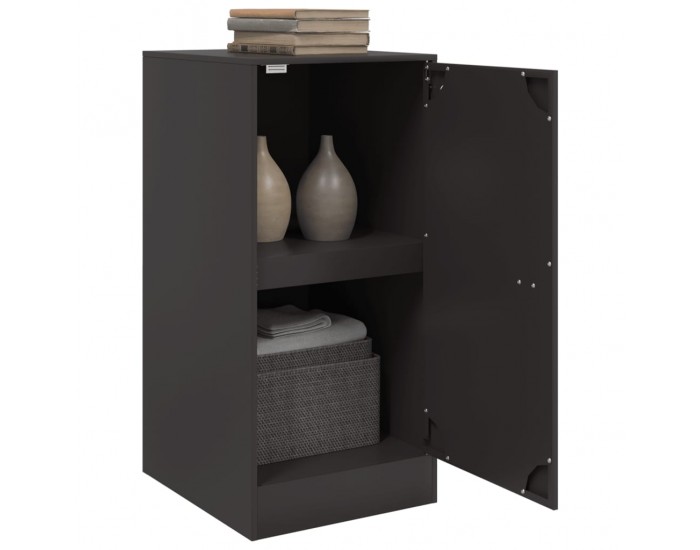 Sonata H Бюфет, черен, 34,5x39x73 см, стомана