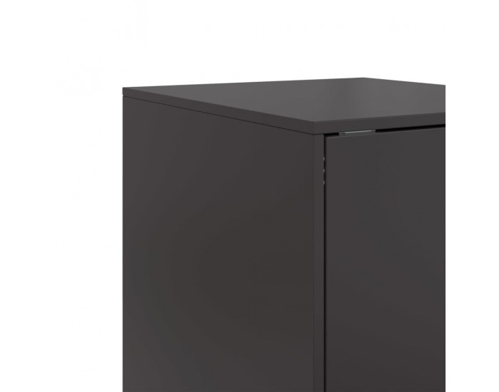 Sonata H Бюфет, черен, 34,5x39x73 см, стомана