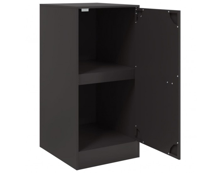 Sonata H Бюфет, черен, 34,5x39x73 см, стомана