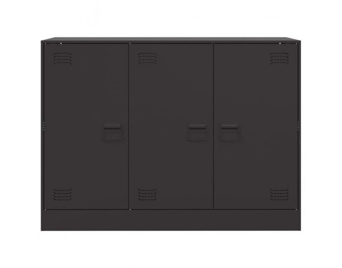 Sonata H Бюфет, черен, 99x39x73 см, стомана