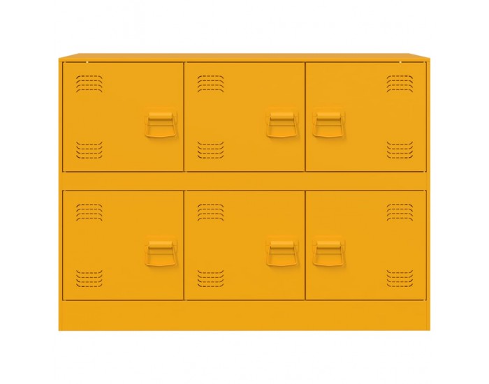 Sonata H Бюфет, горчица жълто, 99x39x73 см, стомана