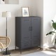 Sonata H Висок шкаф, антрацит, 68x39x101,5 см, стомана