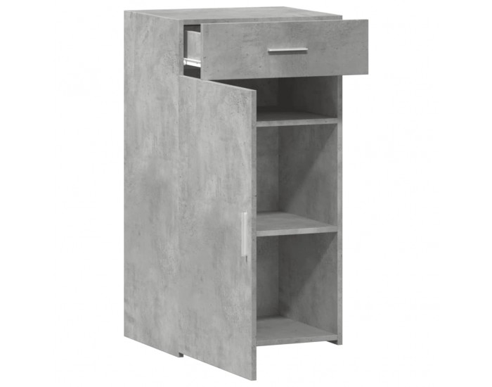Sonata H Бюфет, бетонно сив, 50x42,5x93 см, инженерно дърво