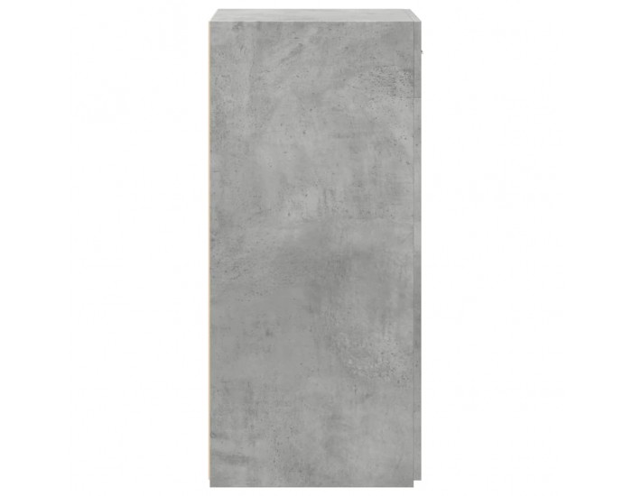 Sonata H Бюфет, бетонно сив, 50x42,5x93 см, инженерно дърво