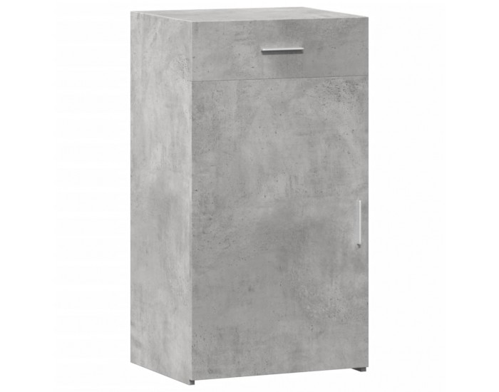 Sonata H Бюфет, бетонно сив, 50x42,5x93 см, инженерно дърво