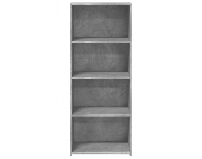 Sonata H Висок шкаф, бетонно сив, 50x41x124 см, инженерно дърво
