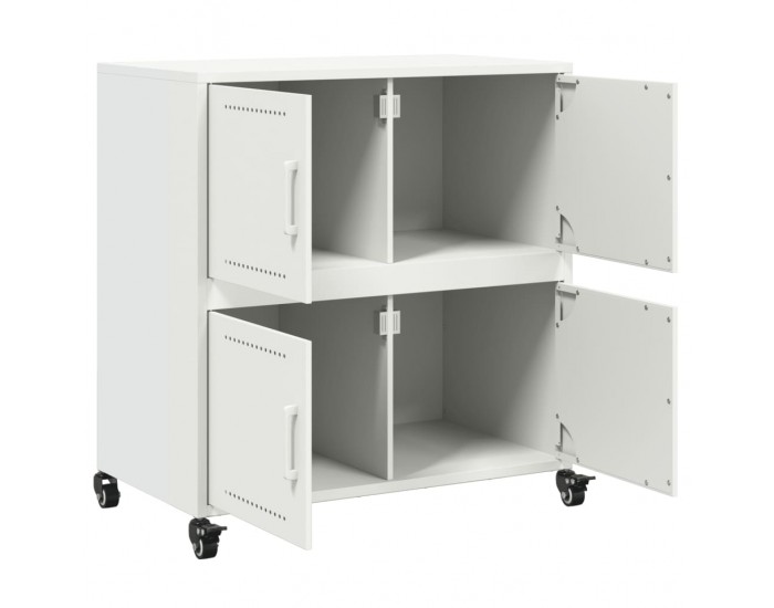 Sonata H Бюфет, бял, 68x39x72 см, стомана