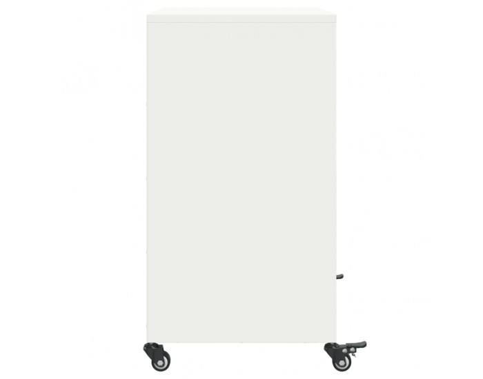 Sonata H Бюфет, бял, 68x39x72 см, стомана