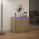 Sonata H Сайдборд с LED, дъб сонома, 72x34x61 см, инженерно дърво Sonata H Сайдборд с LED, дъб сонома, 72x34x61 см, инженерно дърво