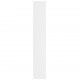 Sonata H Висок шкаф с LED, бял, 69x32,5x200 см, инженерно дърво