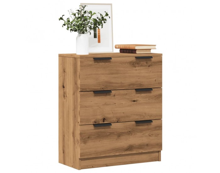 Sonata H Сайдборд, дъб артизан, 60x30x70 см, инженерно дърво