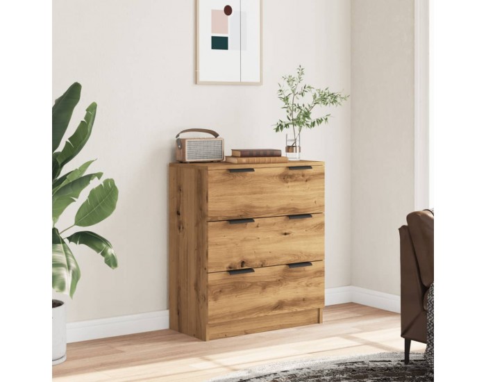 Sonata H Сайдборд, дъб артизан, 60x30x70 см, инженерно дърво