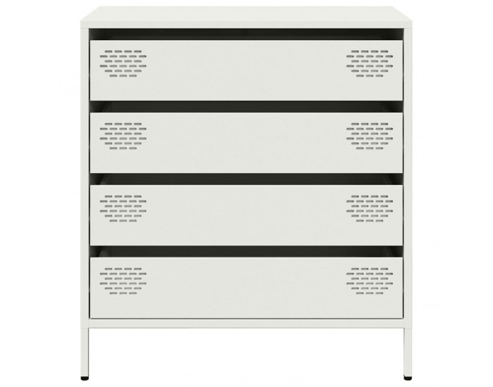 Sonata H Бюфет, бял, 68x39x73,5 см, студеновалцувана стомана