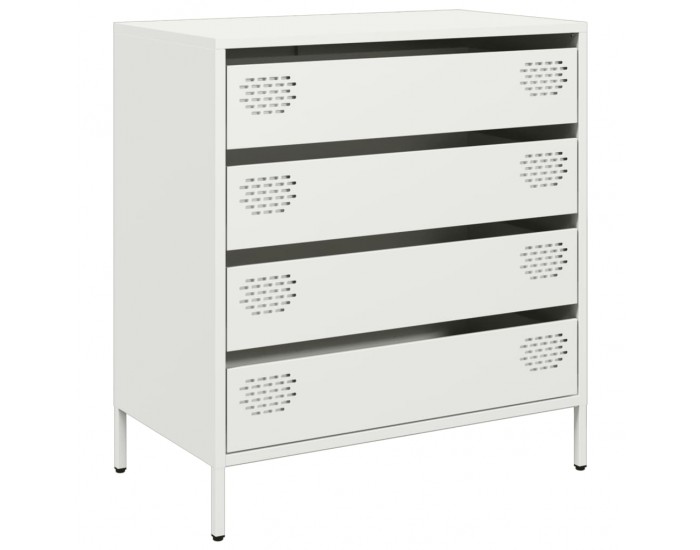 Sonata H Бюфет, бял, 68x39x73,5 см, студеновалцувана стомана