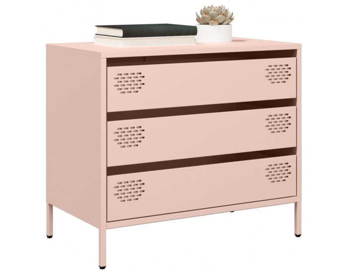 Sonata H Бюфет, розов, 68x39x58,5 см, студеновалцувана стомана