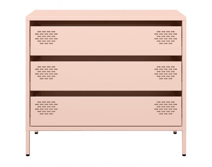Sonata H Бюфет, розов, 68x39x58,5 см, студеновалцувана стомана