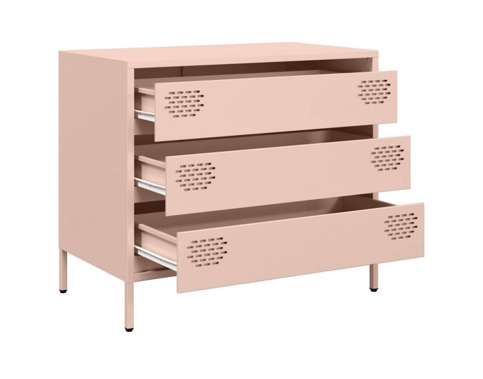 Sonata H Бюфет, розов, 68x39x58,5 см, студеновалцувана стомана
