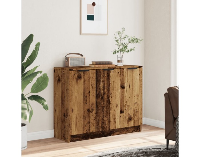 Sonata H Сайдборд, старо дърво, 90,5x30x70 см, инженерно дърво Sonata H Сайдборд, старо дърво, 90,5x30x70 см, инженерно дърво