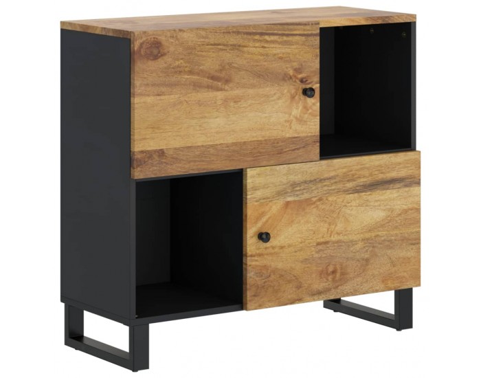 Sonata H Сайдборд с 2 врати, 80x33x75 см, мангово дърво масив