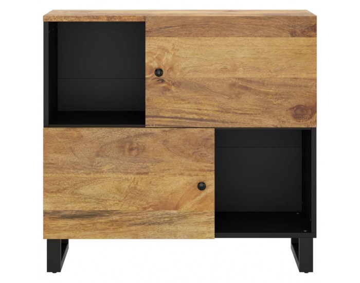 Sonata H Сайдборд с 2 врати, 80x33x75 см, мангово дърво масив