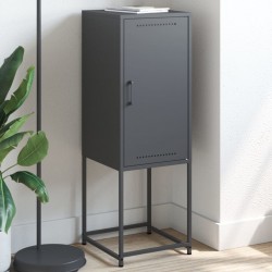 Sonata H Висок шкаф, антрацит, 36x39x107 см, стомана - Шкафове, Витрини, Модулни секции