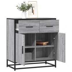 Sonata H Шкаф Grey Sonoma 68x35x76 cm Изработена дървесина - Шкафове, Витрини, Модулни секции
