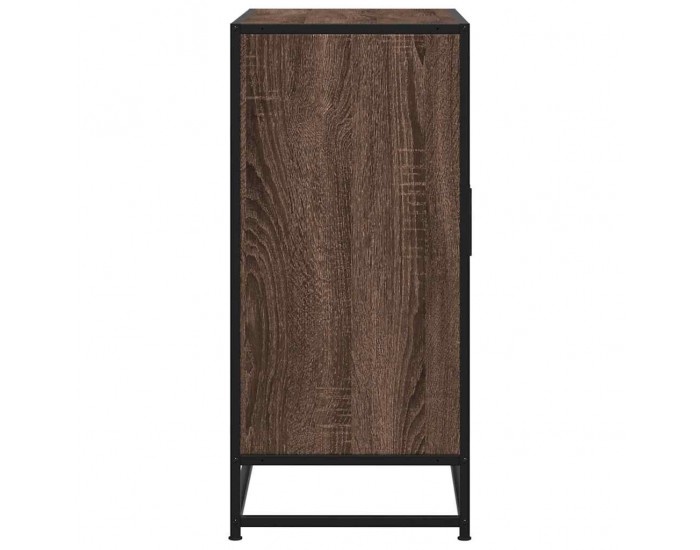 Sonata H Бюфет Кафяв дъб 68x35x76 cm Изработена дървесина и метал