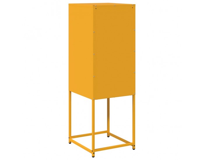 Sonata H Шкаф Горчица Жълто 36x39x107 cm Студено валцувана стомана