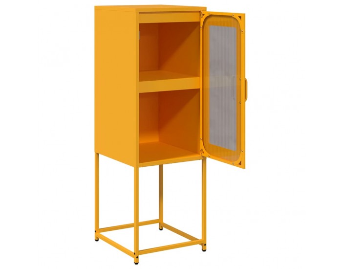 Sonata H Шкаф Горчица Жълто 36x39x107 cm Студено валцувана стомана