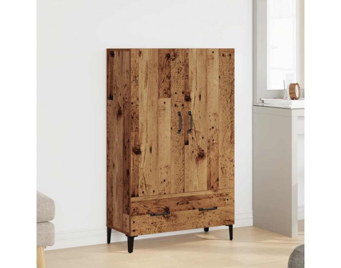 Sonata H Висока дъска Старо дърво 70x31x115 cm Инженерна дървесина Sonata H Висока дъска Старо дърво 70x31x115 cm Инженерна дървесина