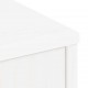 Sonata H Страничен шкаф ODDA White 40x24x79 cm Масивна дървесина Бор Sonata H Страничен шкаф ODDA White 40x24x79 cm Масивна дървесина Бор