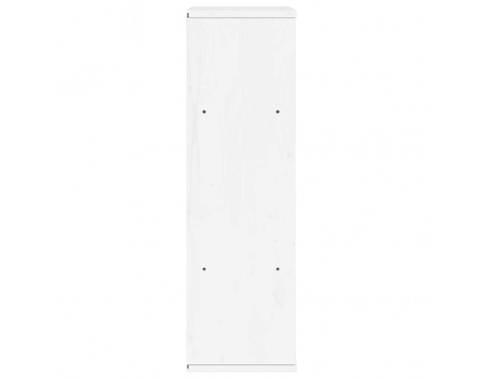 Sonata H Страничен шкаф ODDA White 40x24x79 cm Масивна дървесина Бор Sonata H Страничен шкаф ODDA White 40x24x79 cm Масивна дървесина Бор