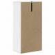 Sonata H Страничен шкаф ODDA White 40x24x79 cm Масивна дървесина Бор Sonata H Страничен шкаф ODDA White 40x24x79 cm Масивна дървесина Бор
