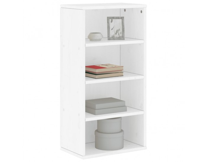 Sonata H Страничен шкаф ODDA White 40x24x79 cm Масивна дървесина Бор Sonata H Страничен шкаф ODDA White 40x24x79 cm Масивна дървесина Бор
