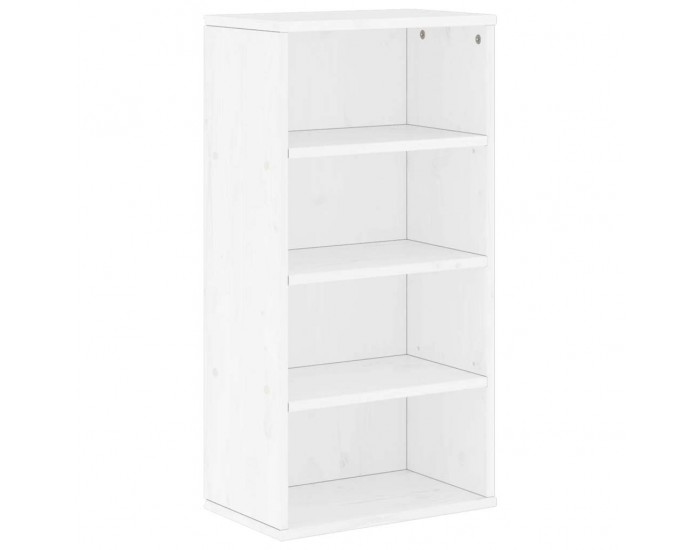 Sonata H Страничен шкаф ODDA White 40x24x79 cm Масивна дървесина Бор Sonata H Страничен шкаф ODDA White 40x24x79 cm Масивна дървесина Бор