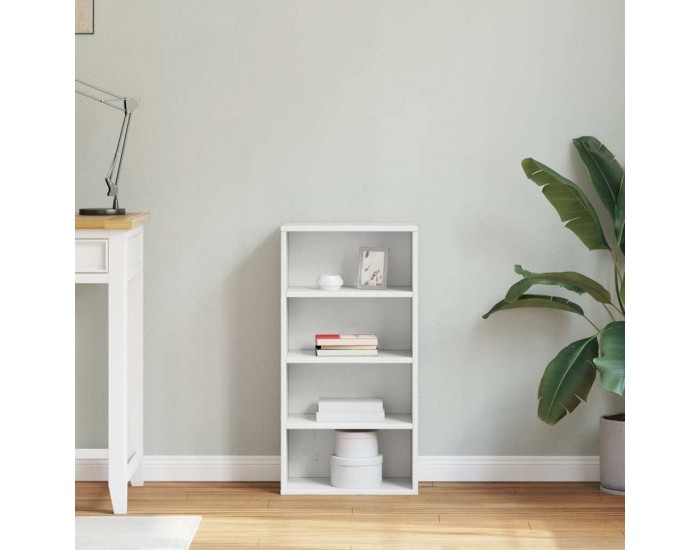 Sonata H Страничен шкаф ODDA White 40x24x79 cm Масивна дървесина Бор Sonata H Страничен шкаф ODDA White 40x24x79 cm Масивна дървесина Бор