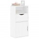 Sonata H Страничен шкаф с чекмедже ODDA White 40x24x79 cm Sonata H Страничен шкаф с чекмедже ODDA White 40x24x79 cm